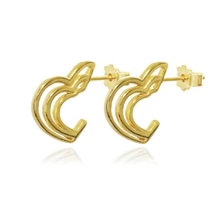 Aros Plata Chapada Chapada En Plat 1 - Joyería Ora Madrid