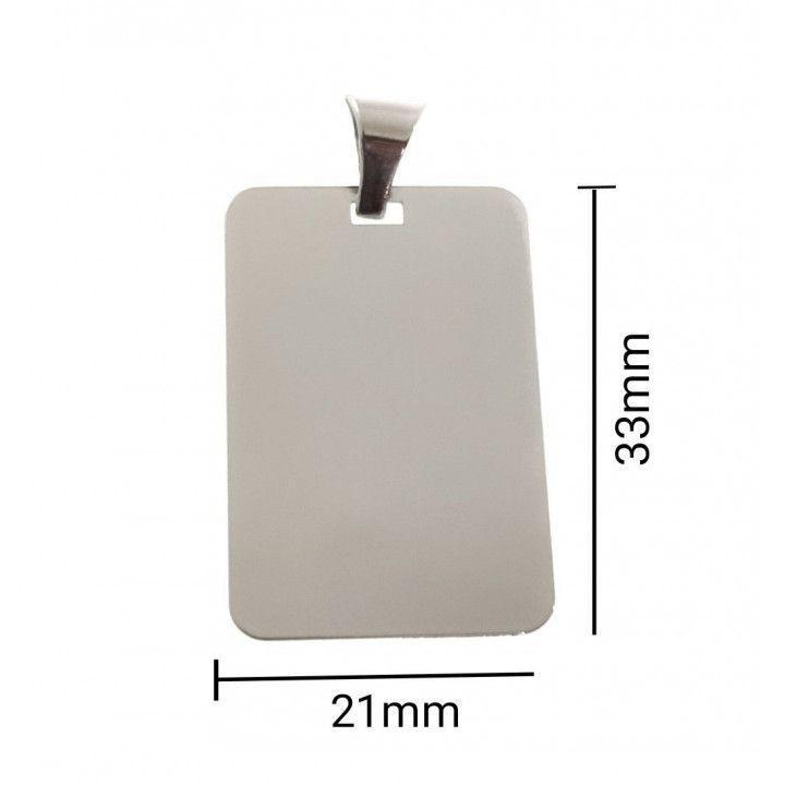 Colgante Plata 33 Mm X 21 Mm 1 - Joyería Ora Madrid