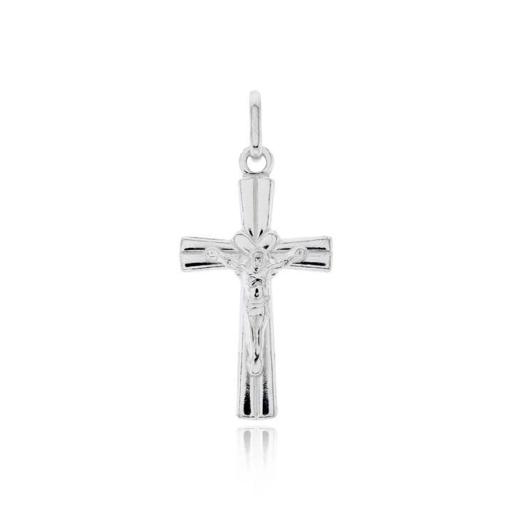 Cruz Plata Con Cristo 3Cm - Joyería Ora Madrid