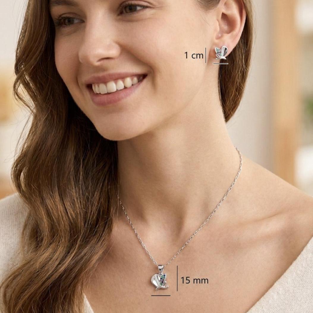 Conjunto Plata 10 Mm - Joyería Ora Madrid