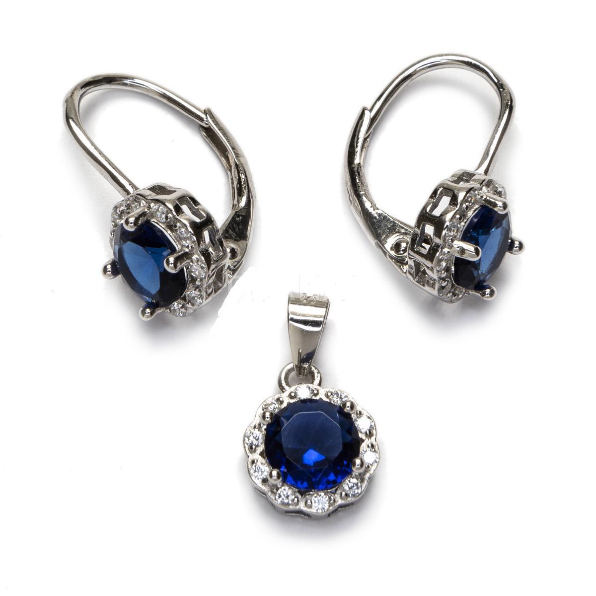 Conjunto Plata Colgante Y Pendientes - Joyería Ora Madrid