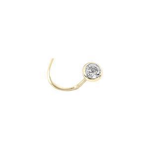 Piercing Oro 9Kltes Circonita 2 Mm 1 ·166 - Joyería Ora Madrid